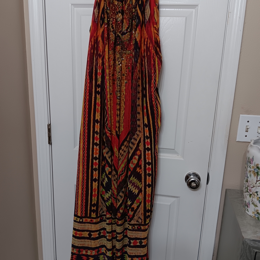 Soft Surroundings Multicolor Maxi Dress - Picture 4 of 5